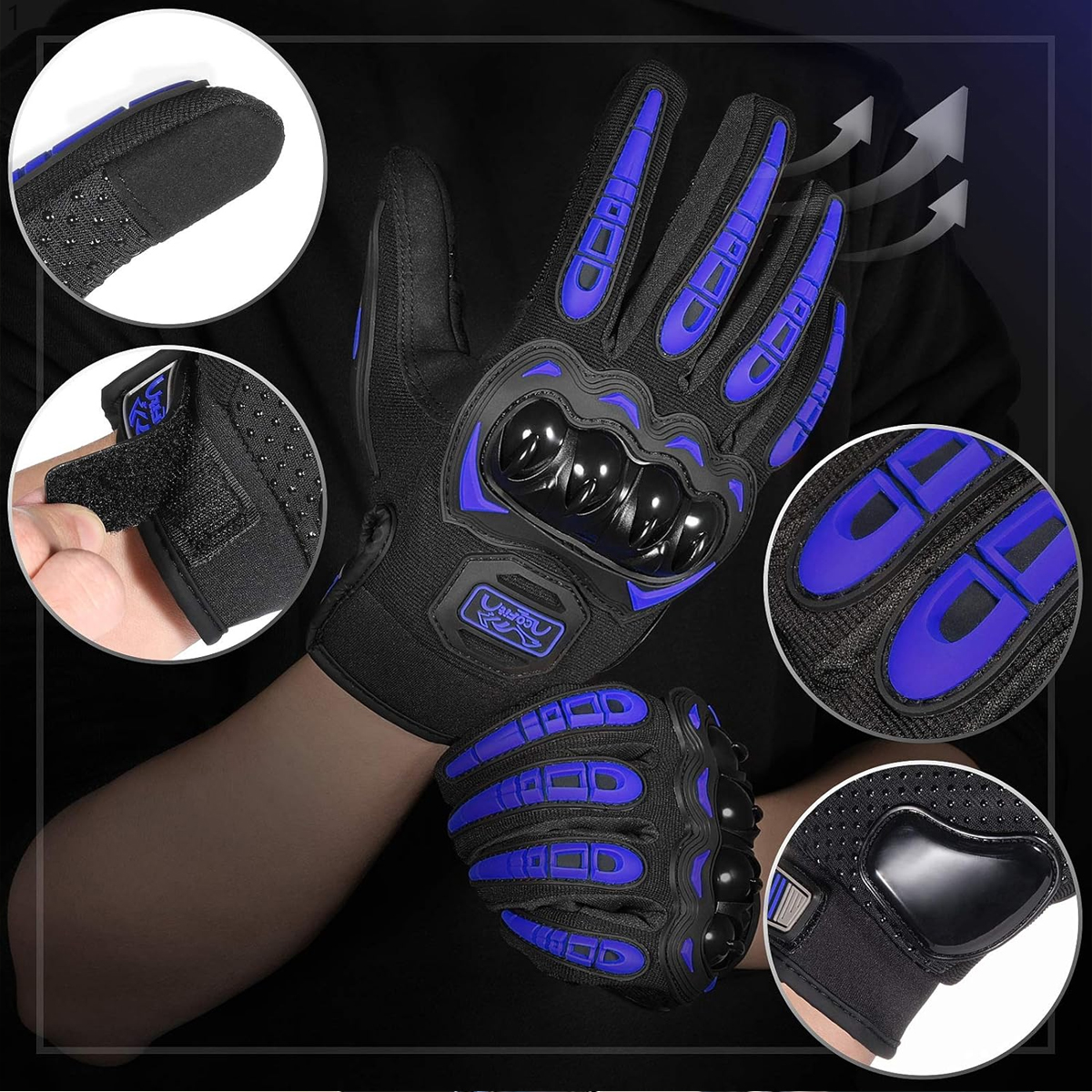 Men Motorcycle Gloves Touch Sc – Motorcycle Glove Knuckle recenzja i cena
