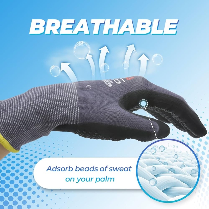 Micro-Foam Nitrile Coated Safe – Nitrile Mechanic Glove recenzja i cena
