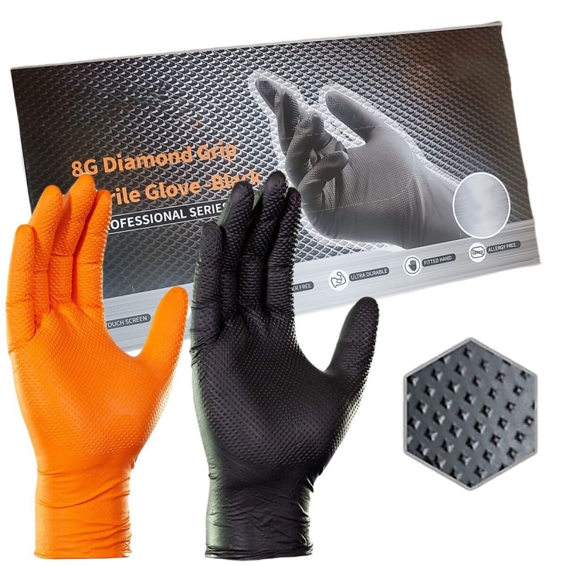 8Mil Thick Heavy Duty Safety W – Nitrile Mechanic Glove recenzja i cena