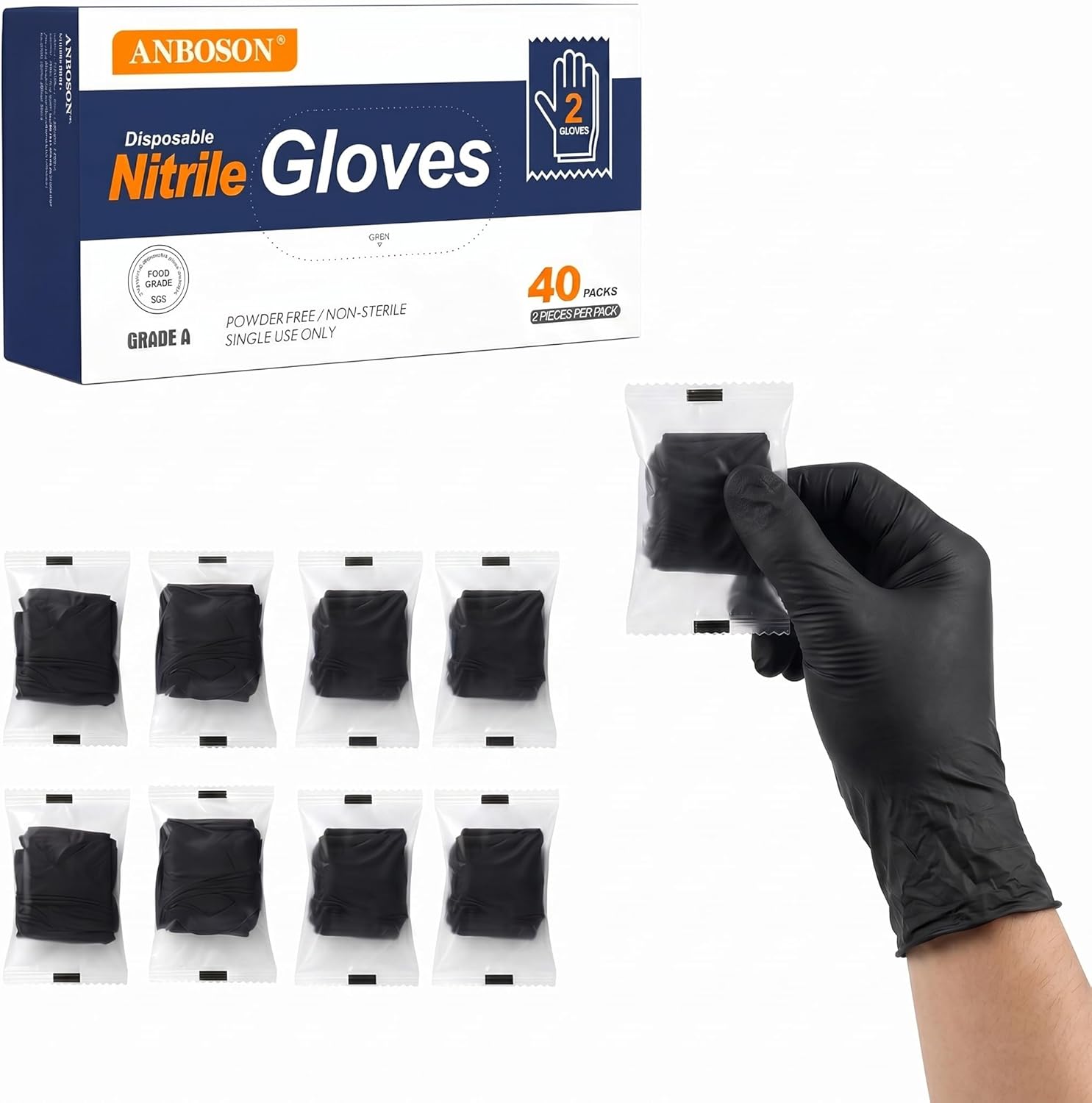 Nitrile Disposable Gloves 5mil – Latex Disposable Glove recenzja i cena