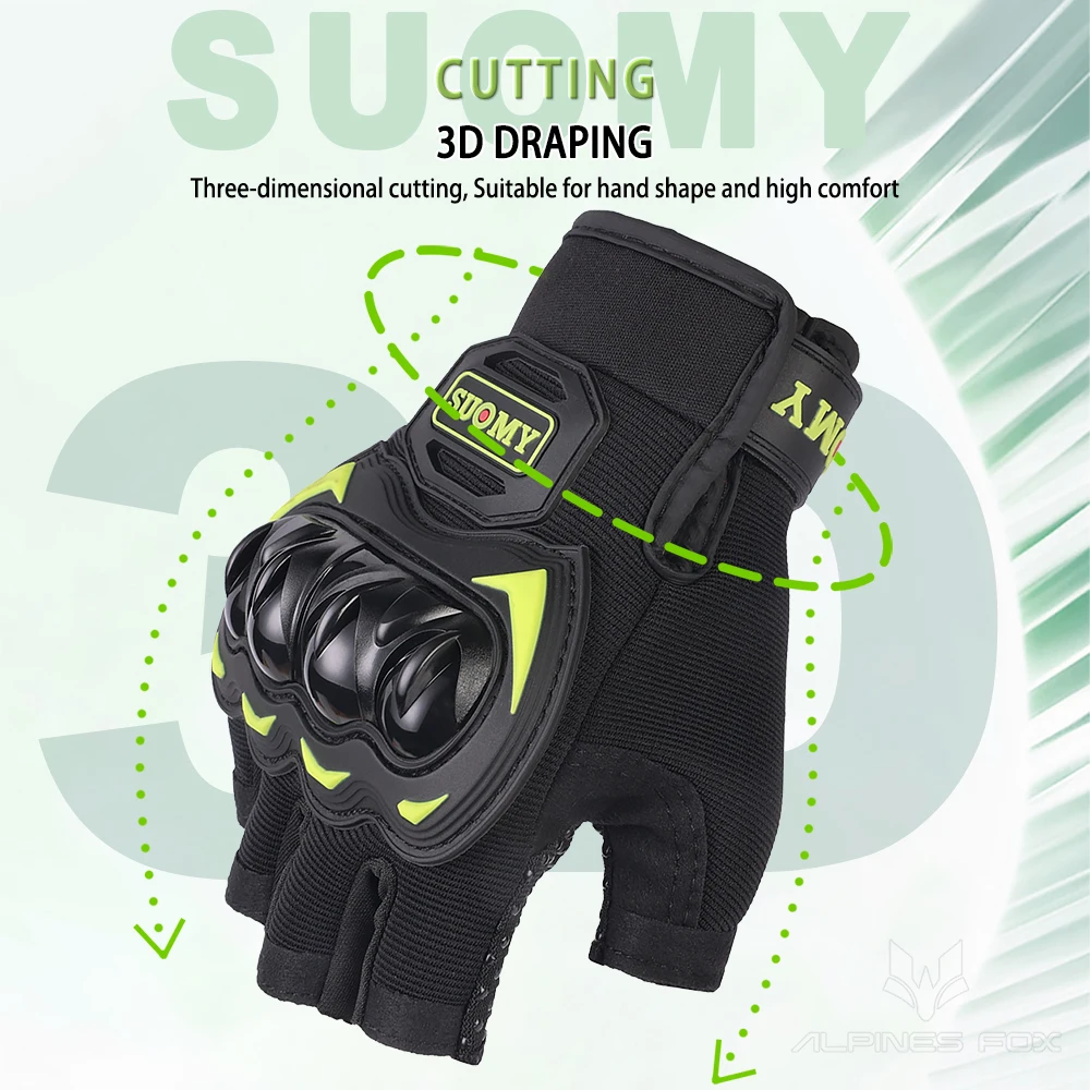 SUOMY Summer Motorcycle Gloves – Cycling Glove Padded recenzja i cena