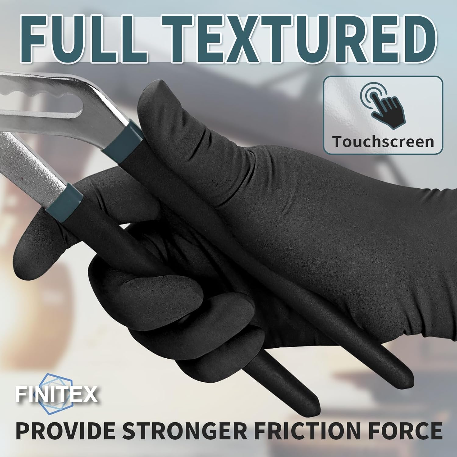Black Nitrile Disposable Glove – Exam Glove Nitrile recenzja i cena